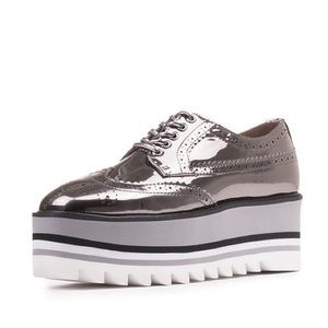 Jeffrey Campbell Metallic Elliot Oxford Sneaker